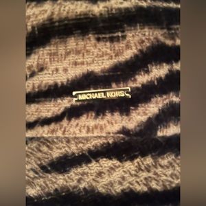 Michael Kors animal print infinity scarf